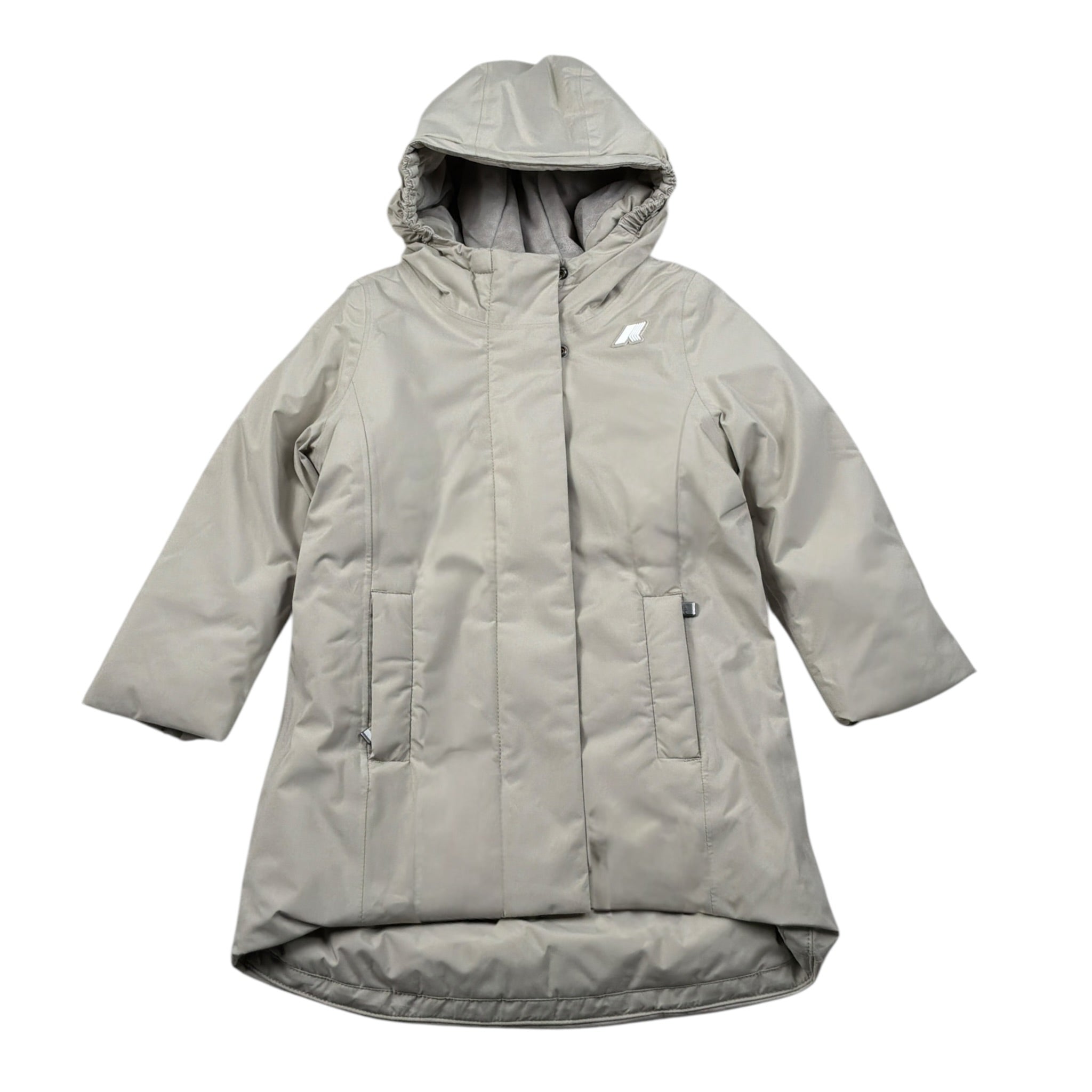 K-Way Giubbino tinta unita con Cappuccio Beige per Bambino K41383WX BEIGE K-WAY 