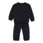 K-Way Completo 2 Pezzi Felpa-Pantalone Blu per Neonato K41384WOX BLU K-WAY 