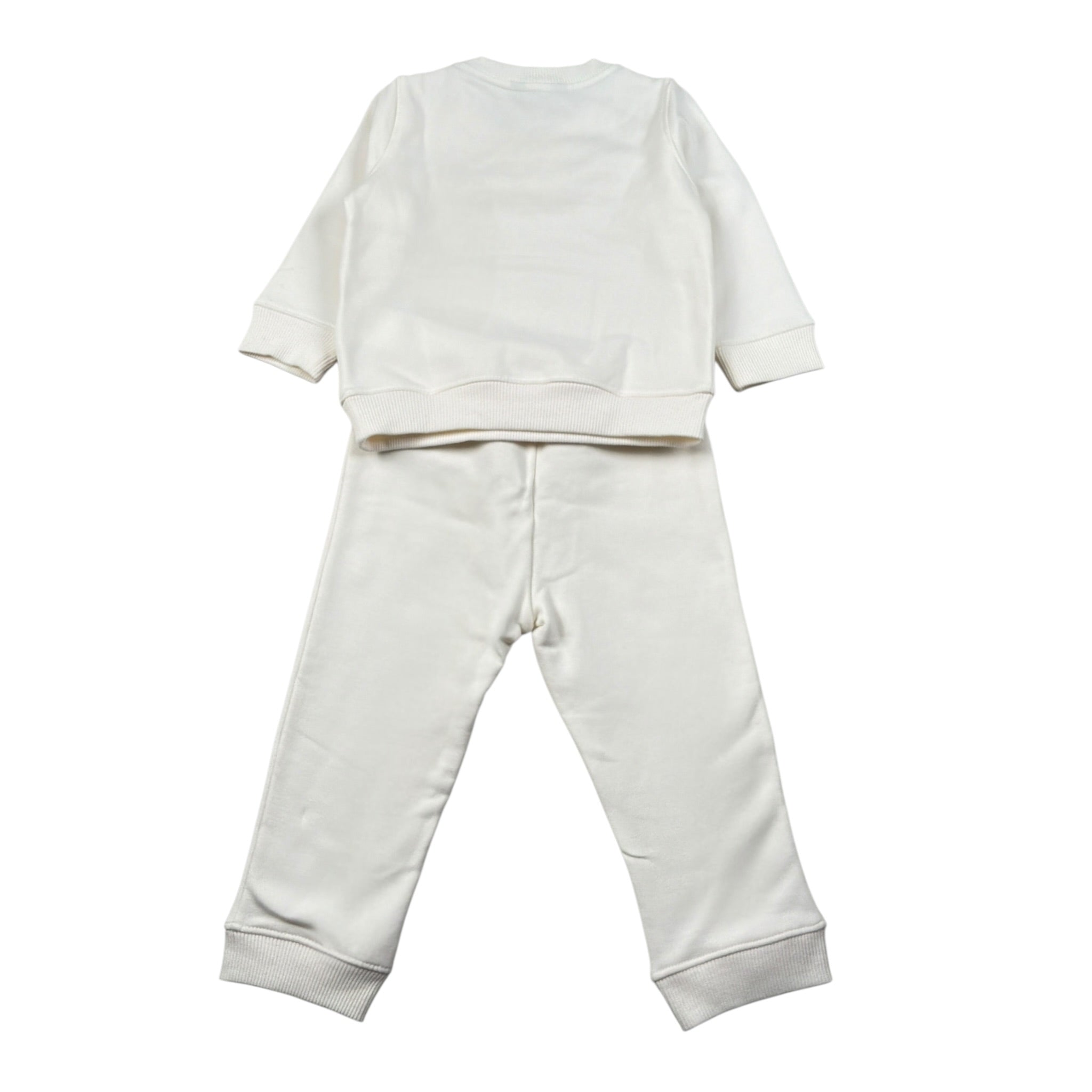K-Way Completo 2 Pezzi Felpa-Pantalone Panna per Neonata K41384WX PANNA K-WAY 