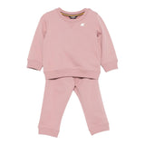K-Way Completo 2 Pezzi Felpa-Pantalone Rosa per Neonata K41384WX ROSA K-WAY 