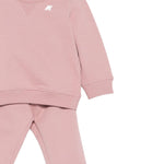 K-Way Completo 2 Pezzi Felpa-Pantalone Rosa per Neonata K41384WX ROSA K-WAY 