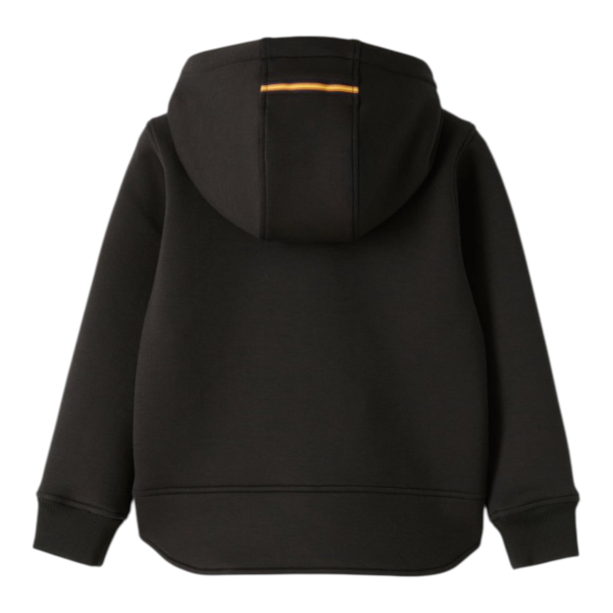 K-Way Felpa con Zip E Cappuccio tinta unita In Collaborazione con Il Gufo Nero per Bambino K4141DW NERO K-WAY 