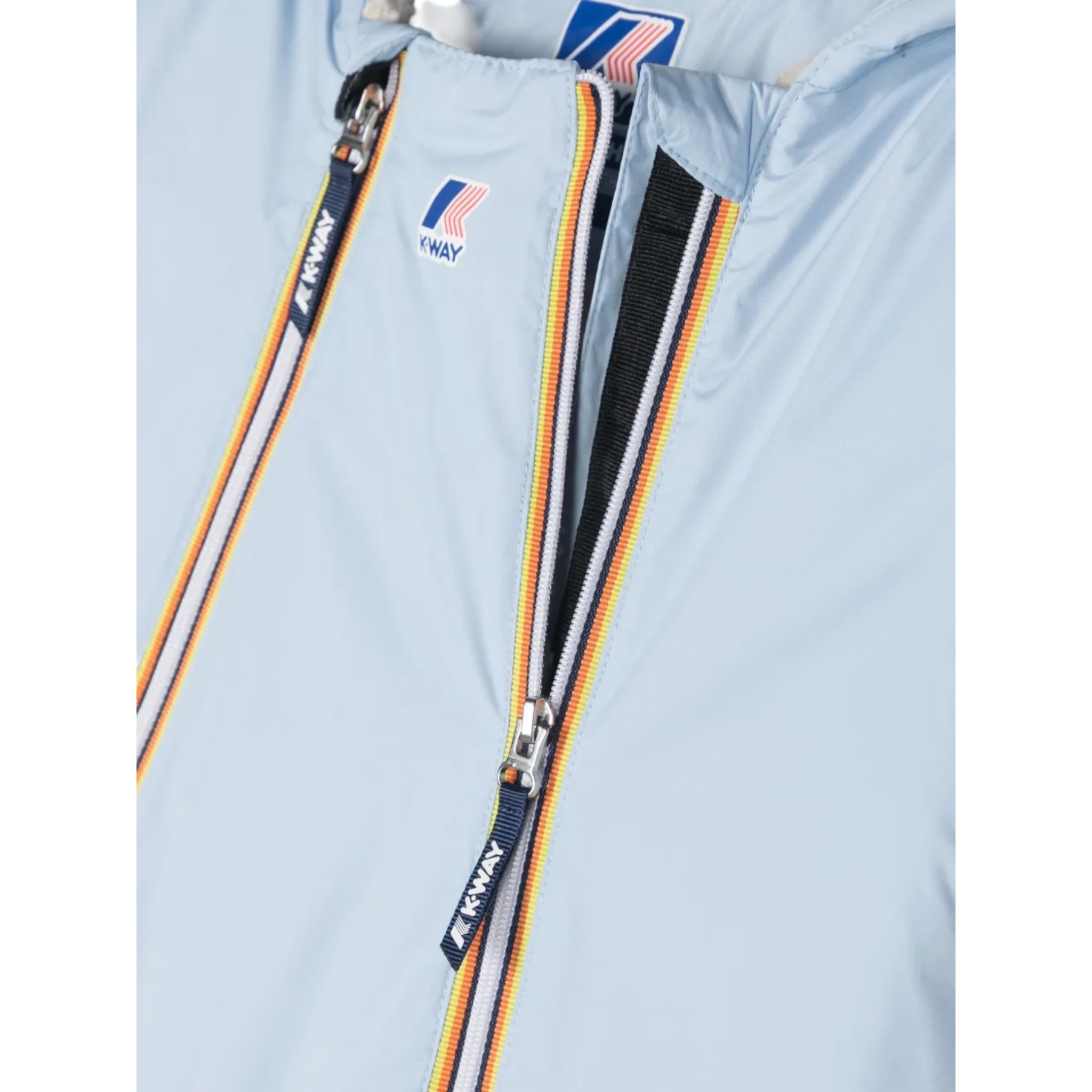 K-Way Eskimo tinta unita con Cappuccio Azzurro per Neonato K51218W AZZURRO K-WAY 