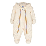 K-Way Eskimo tinta unita con Cappuccio Beige per Neonato K51218W BEIGE K-WAY 