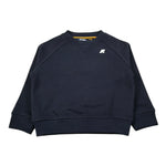 K-Way Felpa Chiusa Girocollo tinta unita Blu per Bambino K51348W BLLU K-WAY 