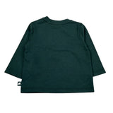 K-Way Shirt Girocollo tinta unita con Stampa Verde per Neonato K5146QW VERDE K-WAY 