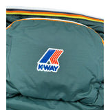K-Way Marsupio tinta unita con Logo Verde per Bambino K5147BW VERDE K-WAY 