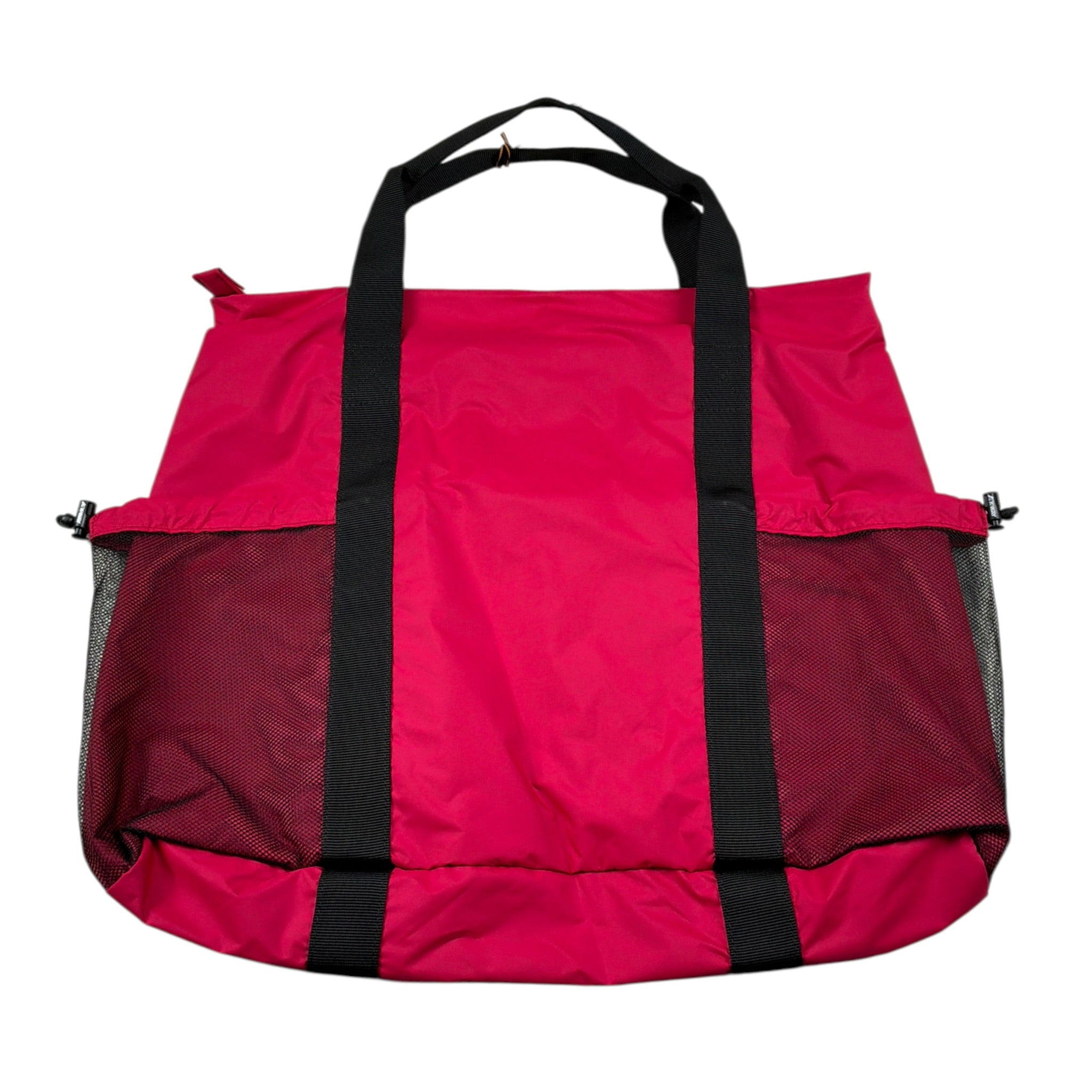 K-Way Borsone tinta unita con Stampa Logo Fuxia per Bambina K51489W FUXIA K-WAY 