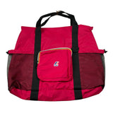 K-Way Borsone tinta unita con Stampa Logo Fuxia per Bambina K51489W FUXIA K-WAY 