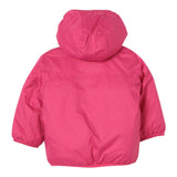 K-Way Giubbino tinta unita con Cappuccio In Contrasto Fuxia per Neonata K61157W FUXIA K-WAY 