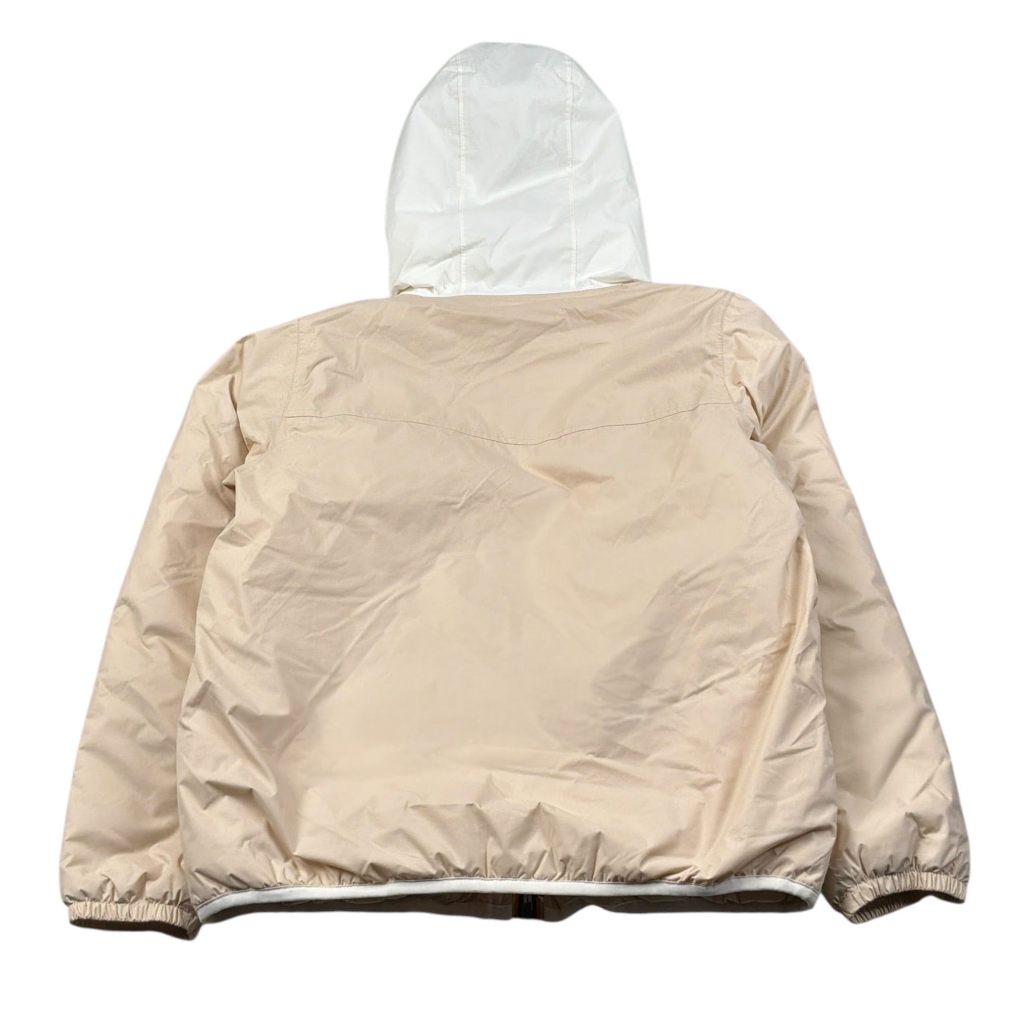 K-Way Giubbino Bicolore con Cappuccio Beige per Bambino K6115FW BEIGE K-WAY 
