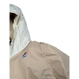 K-Way Giubbino Bicolore con Cappuccio Beige per Bambino K6115FW BEIGE K-WAY 