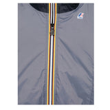 K-Way Giubbino Bicolore con Cappuccio Blu per Bambino K6115FW BLU K-WAY 