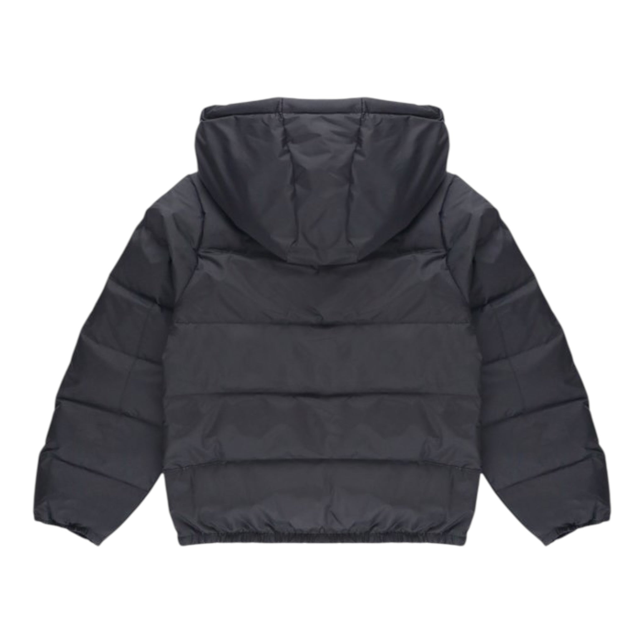 K-Way Giubbino tinta unita con Cappuccio Nero per Bambino K6117YW NERO K-WAY 