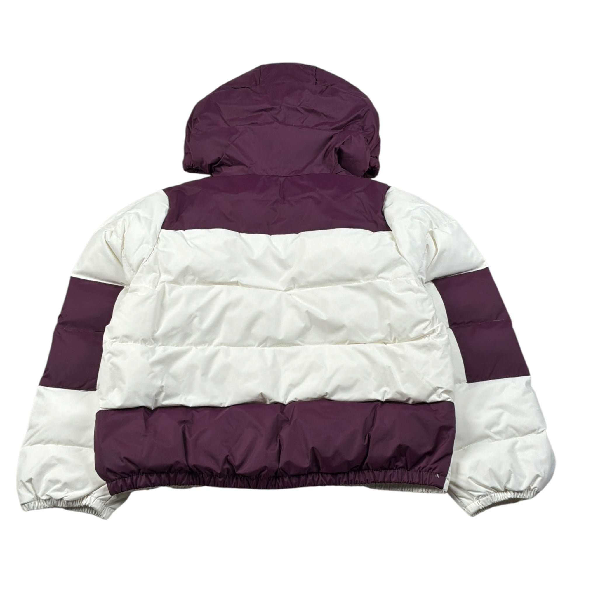K-Way Giubbino Bicolore con Cappuccio Bianco/Viola per Bambino K6117YWX BIANCO/VIOLA K-WAY 
