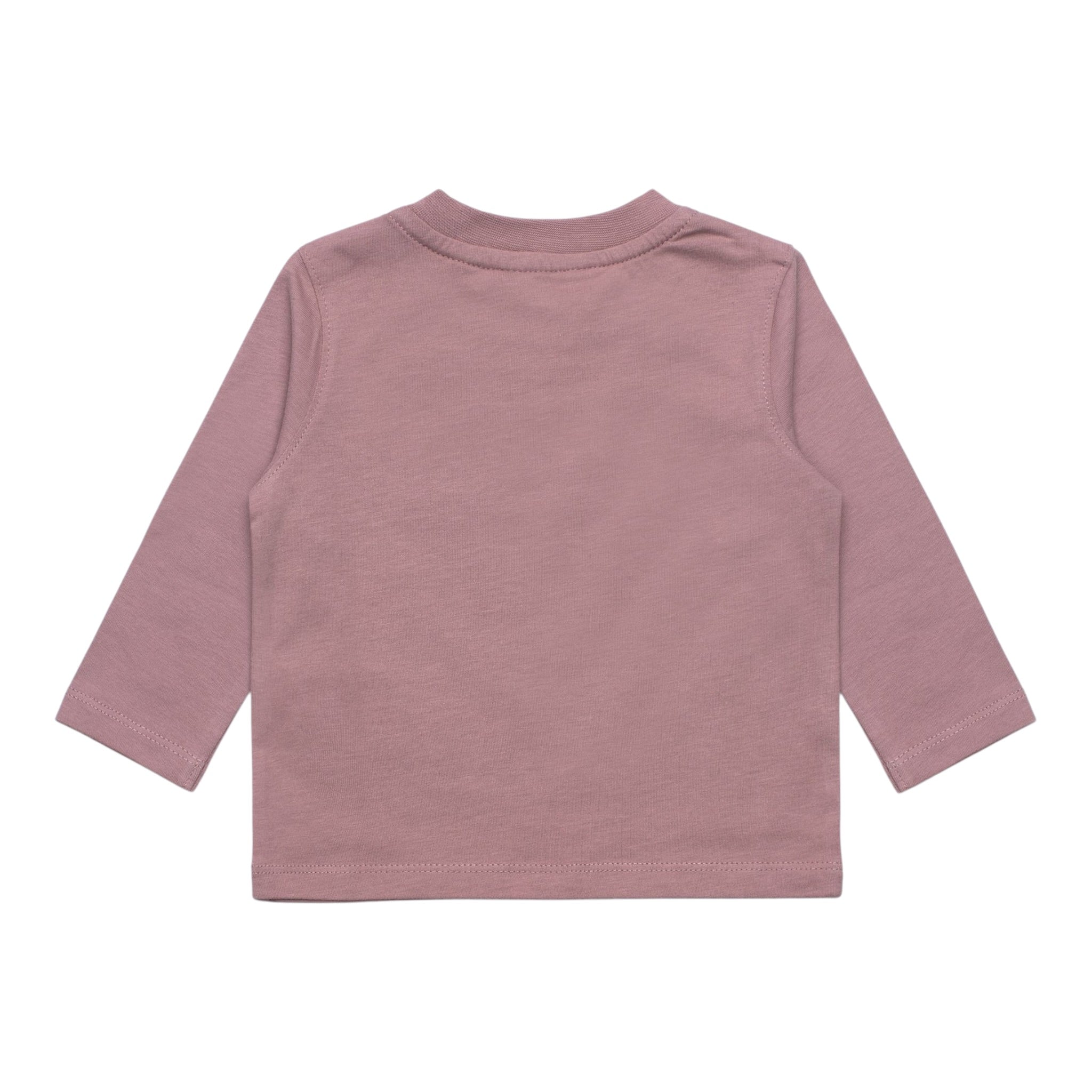 K-Way Shirt Girocollo tinta unita con Stampa Rosa per Neonata K6123WWX ROSA K-WAY 