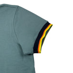 K-Way Polo Mezza Manica tinta unita Verde per Bambino K6126LW VERDE K-WAY 
