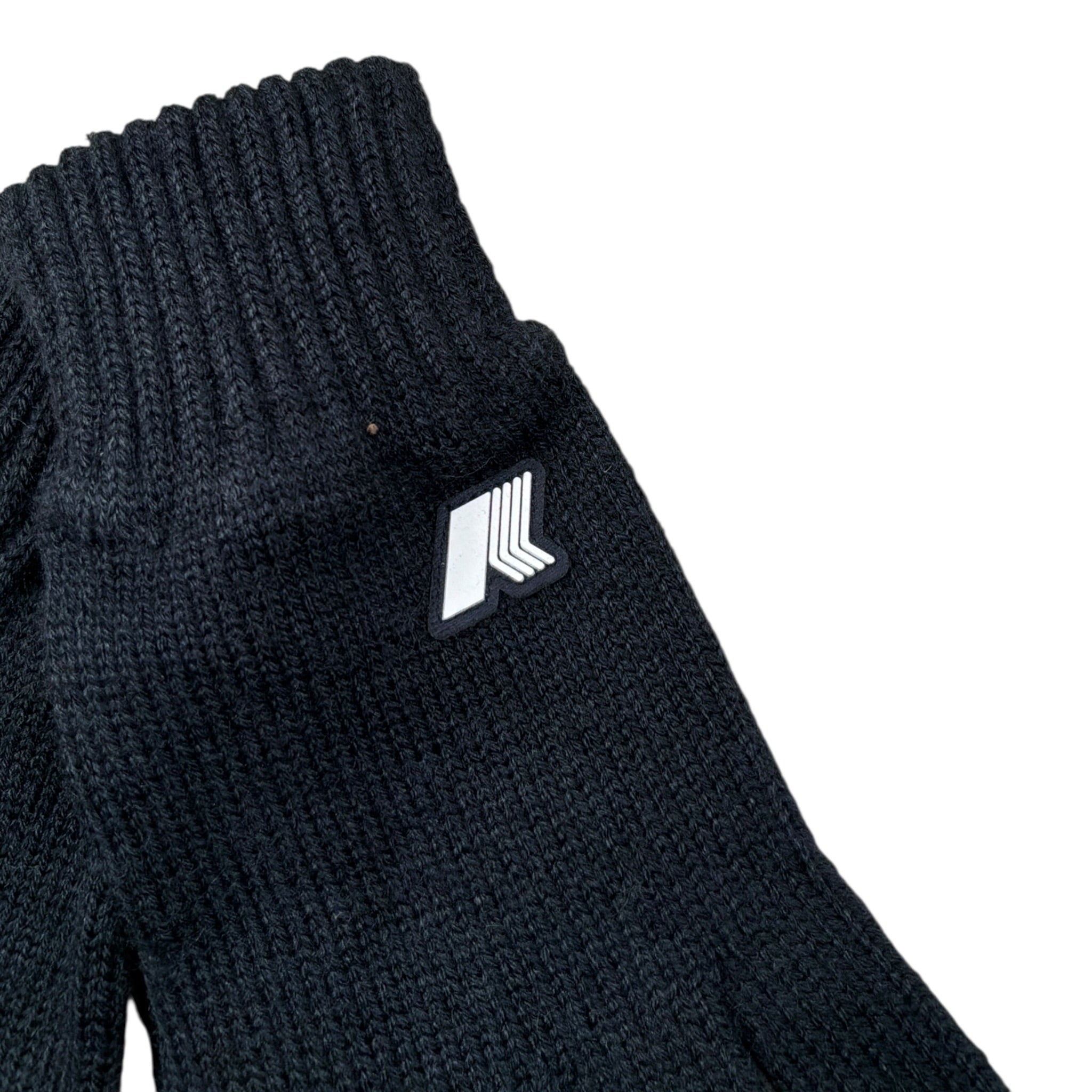 K-Way Guanti tinta unita con Logo Blu per Bambino K61323W BLU K-WAY 