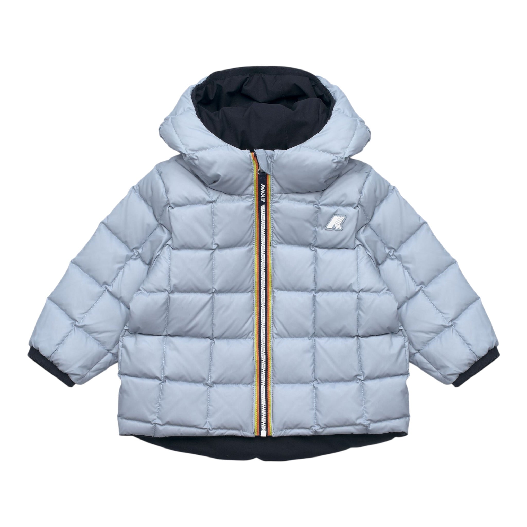 K-Way Giubbino Reversibile Bicolore Blu/Azzurro per Neonato K7132PW BLU/AZZURRO K-WAY 