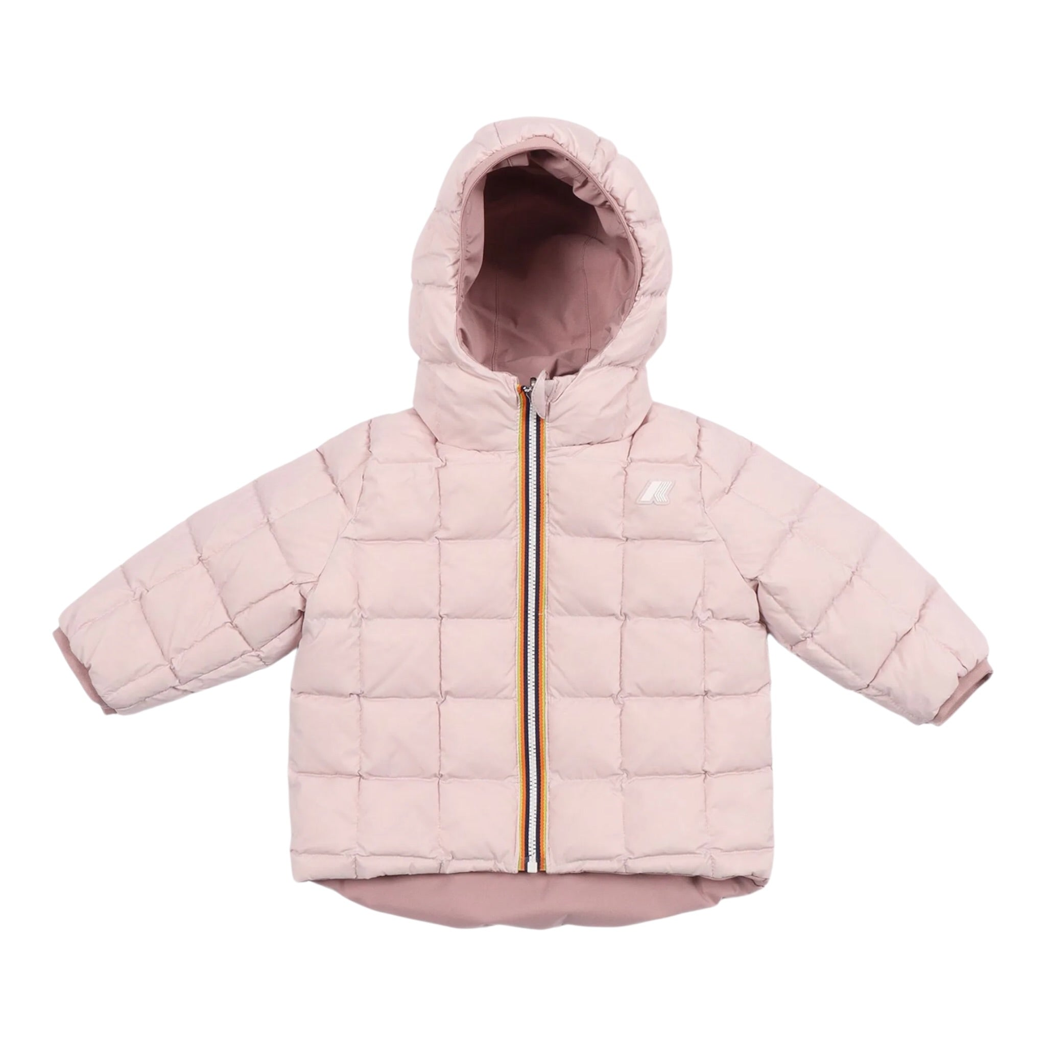 K-Way Giubbino Reversibile Bicolore Rosa per Neonata K7132PWXX ROSA K-WAY 