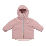 K-Way Giubbino Reversibile Bicolore Rosa per Neonata K7132PWXX ROSA K-WAY 