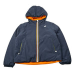 K-Way Giubbino Reversibile Bicolore Arancione/Blu per Bambino K71337W ARANCIONE/BLU K-WAY 