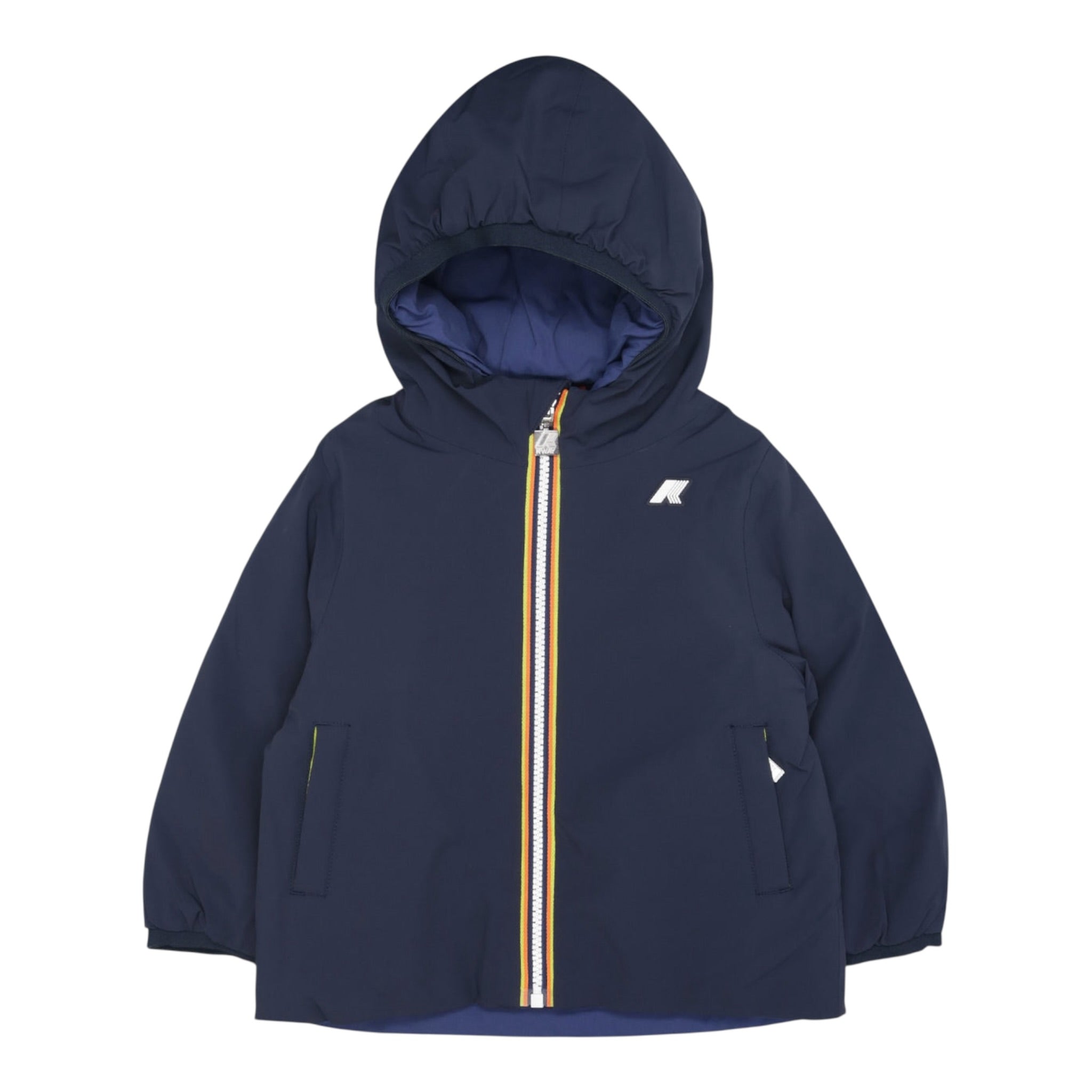 K-Way Giubbino Reversibile Bicolore Blu per Bambino K71337WX BLU K-WAY 