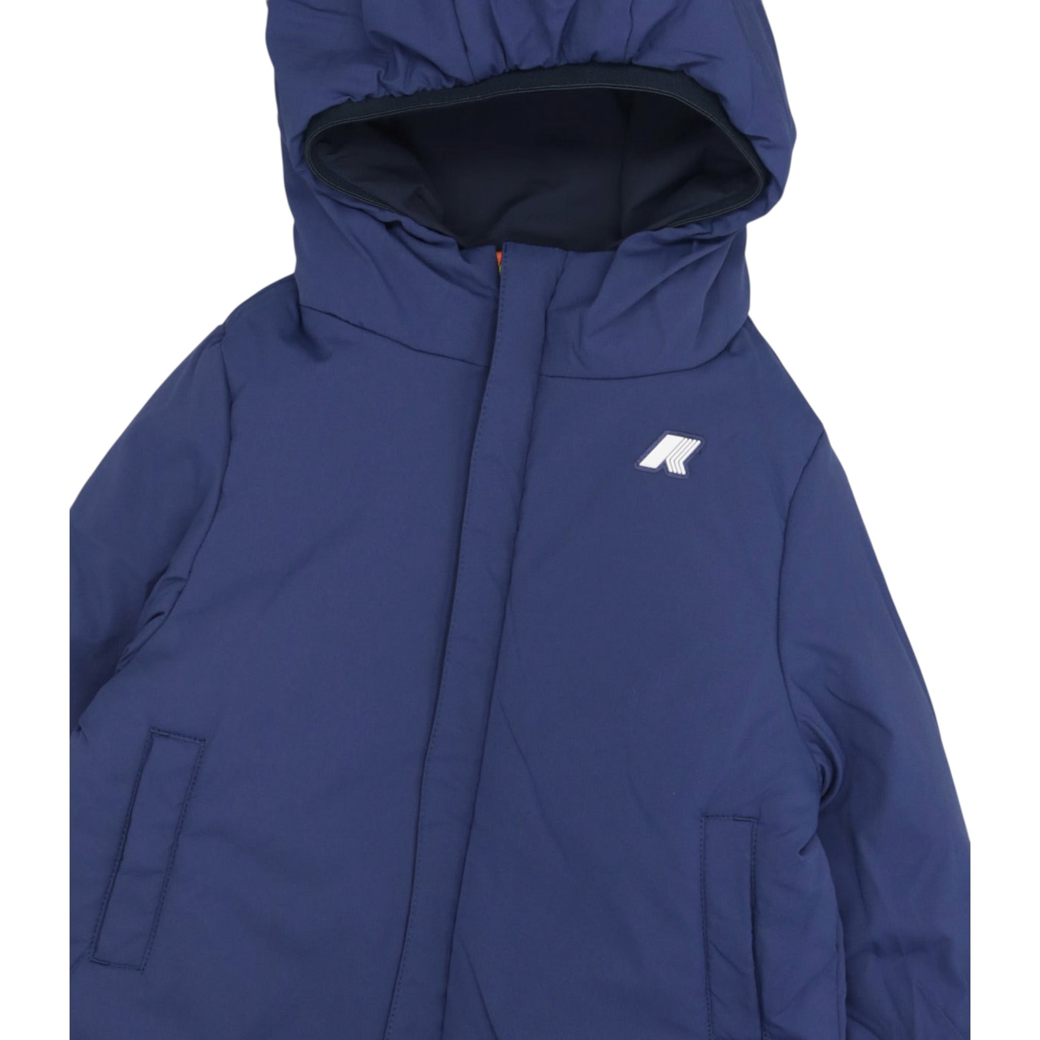 K-Way Giubbino Reversibile Bicolore Blu per Bambino K71337WX BLU K-WAY 