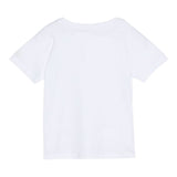 K-Way T-Shirt Girocollo tinta unita con Logo Bianco per Bambino K7133YWOXX BIANCO K-WAY 