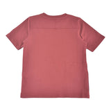 K-Way T-Shirt Girocollo tinta unita con Logo Bordeuax per Bambino K7133YWOXX BORDEAUX K-WAY 