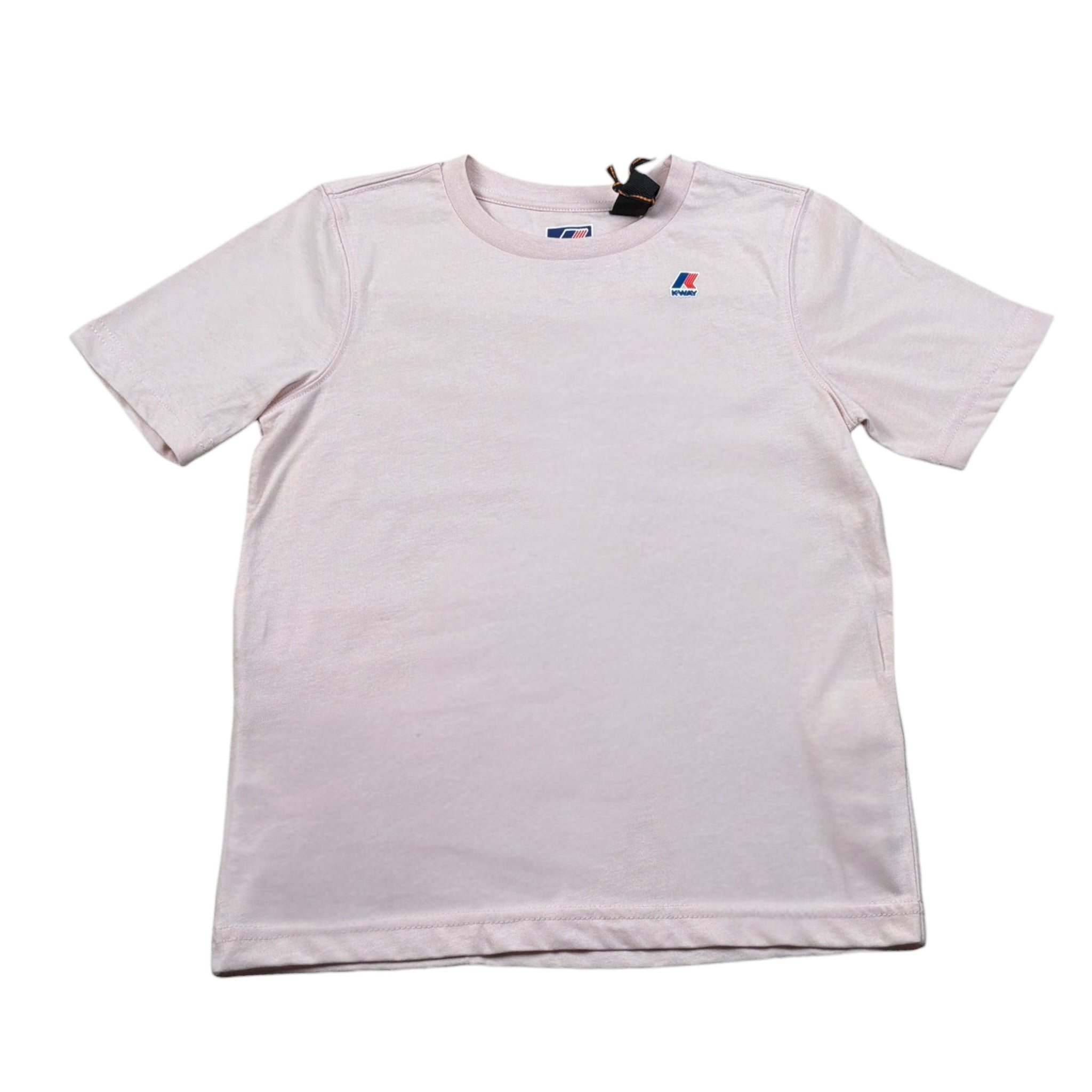 K-Way T-Shirt Girocollo tinta unita con Logo Rosa per Bambina K7133YW ROSA K-WAY 