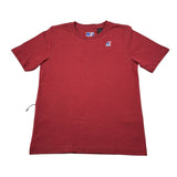 K-Way T-Shirt Girocollo tinta unita con Logo Bordeaux per Bambina K7133YWXX BORDEAUX K-WAY 