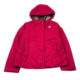 K-Way Giubbino tinta unita con Cappuccio Fuxia per Bambina K7136ZW FUXIA K-WAY 