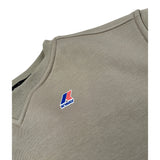 K-Way Felpa tinta unita Girocollo con Logo Verde per Bambina K7141TW VERDE K-WAY 