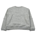 K-Way Felpa tinta unita Girocollo con Logo Grigio per Bambino K7141TWX GRIGIO K-WAY 