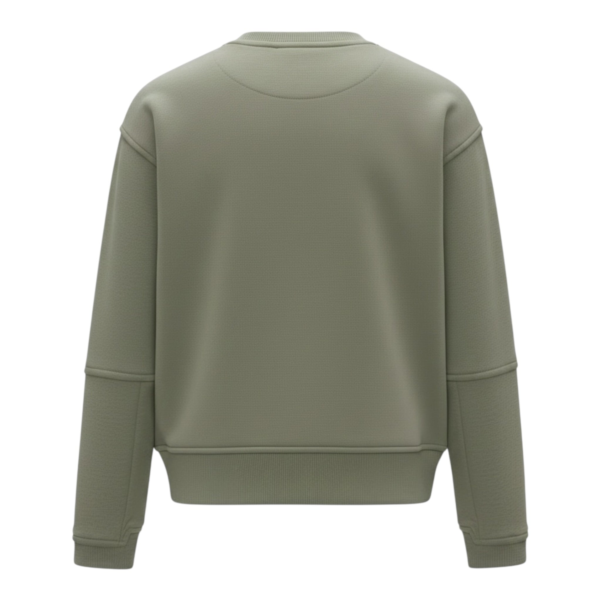 K-Way Felpa tinta unita Girocollo con Logo Beige per Bambino K7141TWXX BEIGE K-WAY 