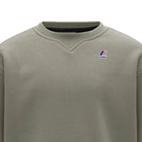 K-Way Felpa tinta unita Girocollo con Logo Beige per Bambino K7141TWXX BEIGE K-WAY 