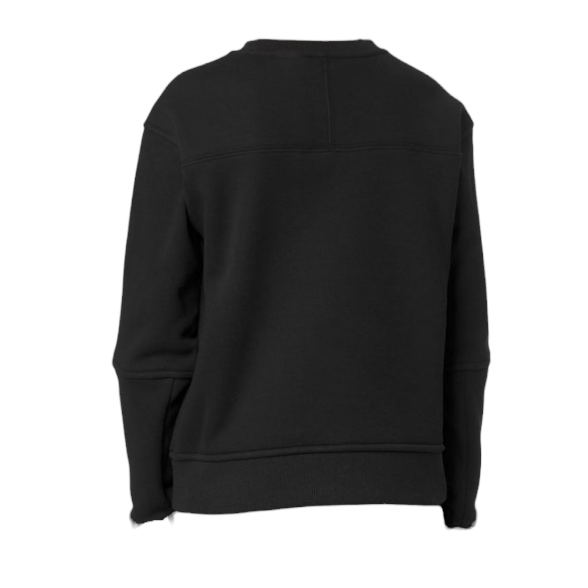K-Way Felpa tinta unita Girocollo con Logo Nero per Bambino K7141TWXX NERO K-WAY 