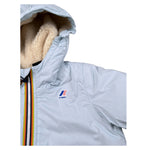 K-Way Giubbino tinta unita con Zip E Cappuccio Azzurro per Neonato K7142RWX AZZURRO K-WAY 