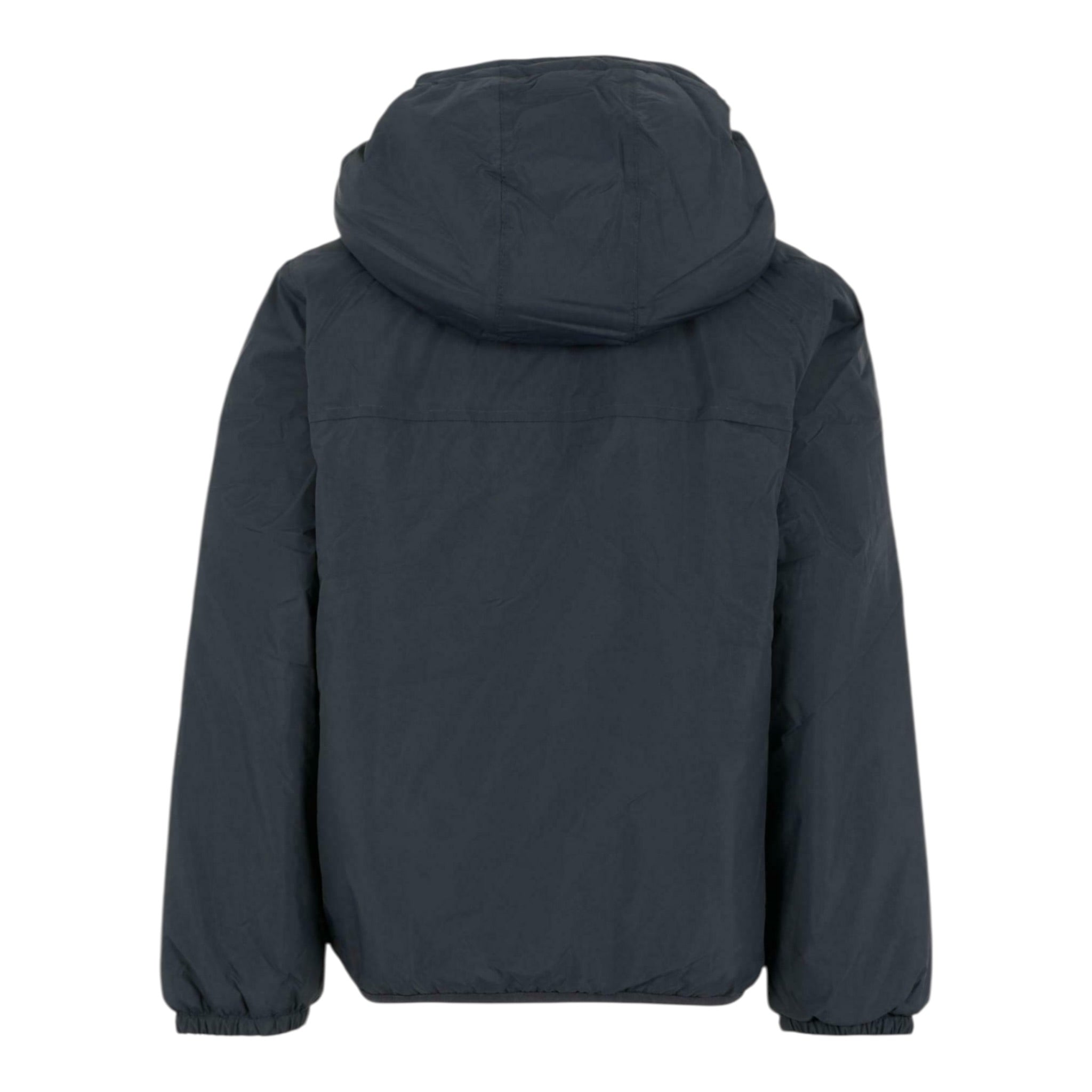 K-Way Giubbino tinta unita con Zip E Cappuccio Blu per Neonato K7142RWX BLU K-WAY 