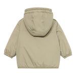 K-Way Giubbino tinta unita con Zip E Cappuccio Verde per Neonato K7142RWX VERDE K-WAY 