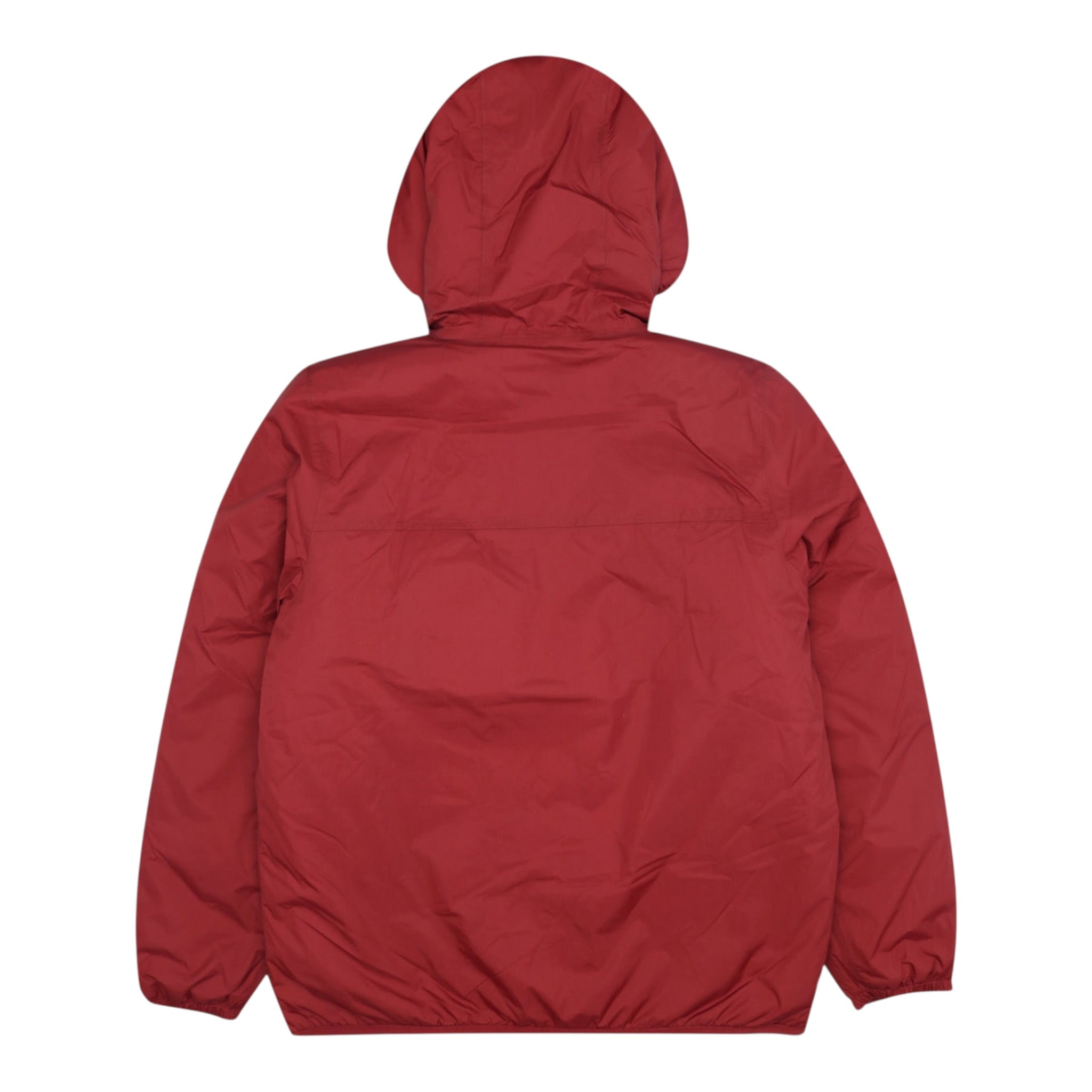 K-Way Giubbino Tricolore con Cappuccio Rosso per Bambina K7142TWXX ROSSO K-WAY 