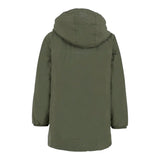 K-Way Giubbino tinta unita con Cappuccio Verde per Bambino K7142UWX VERDE K-WAY 