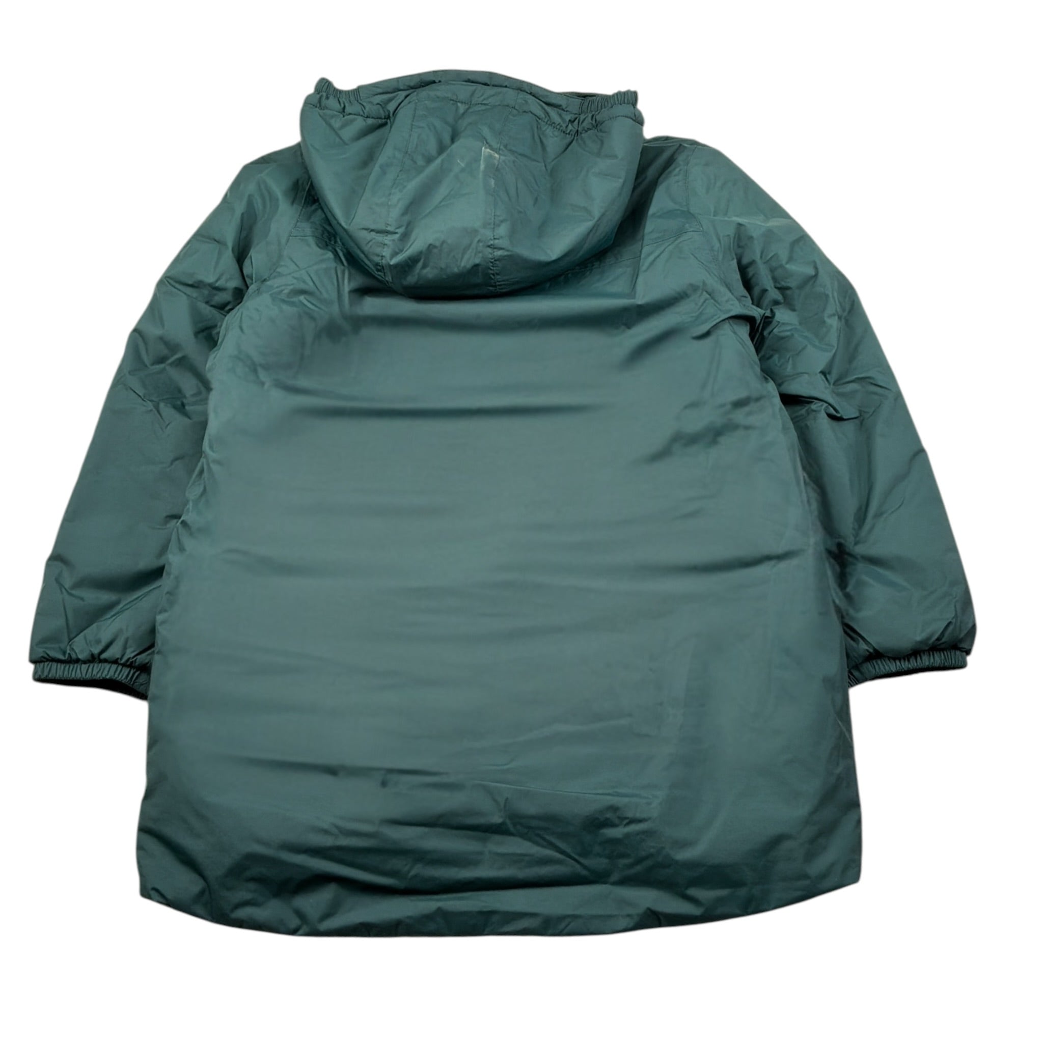 K-Way Giubbino tinta unita con Cappuccio Verde per Bambino K7142UX VERDE K-WAY 