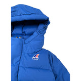 K-Way Giubbino tinta unita con Cappuccio Blu per Neonato K7142VWX BLU K-WAY 