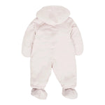 K-Way Eskimo tinta unita con Cappuccio Rosso per Neonata K8134PW ROSA K-WAY 