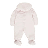 K-Way Eskimo tinta unita con Cappuccio Rosso per Neonata K8134PW ROSA K-WAY 
