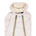 K-Way Eskimo tinta unita con Cappuccio Rosso per Neonata K8134PW ROSA K-WAY 