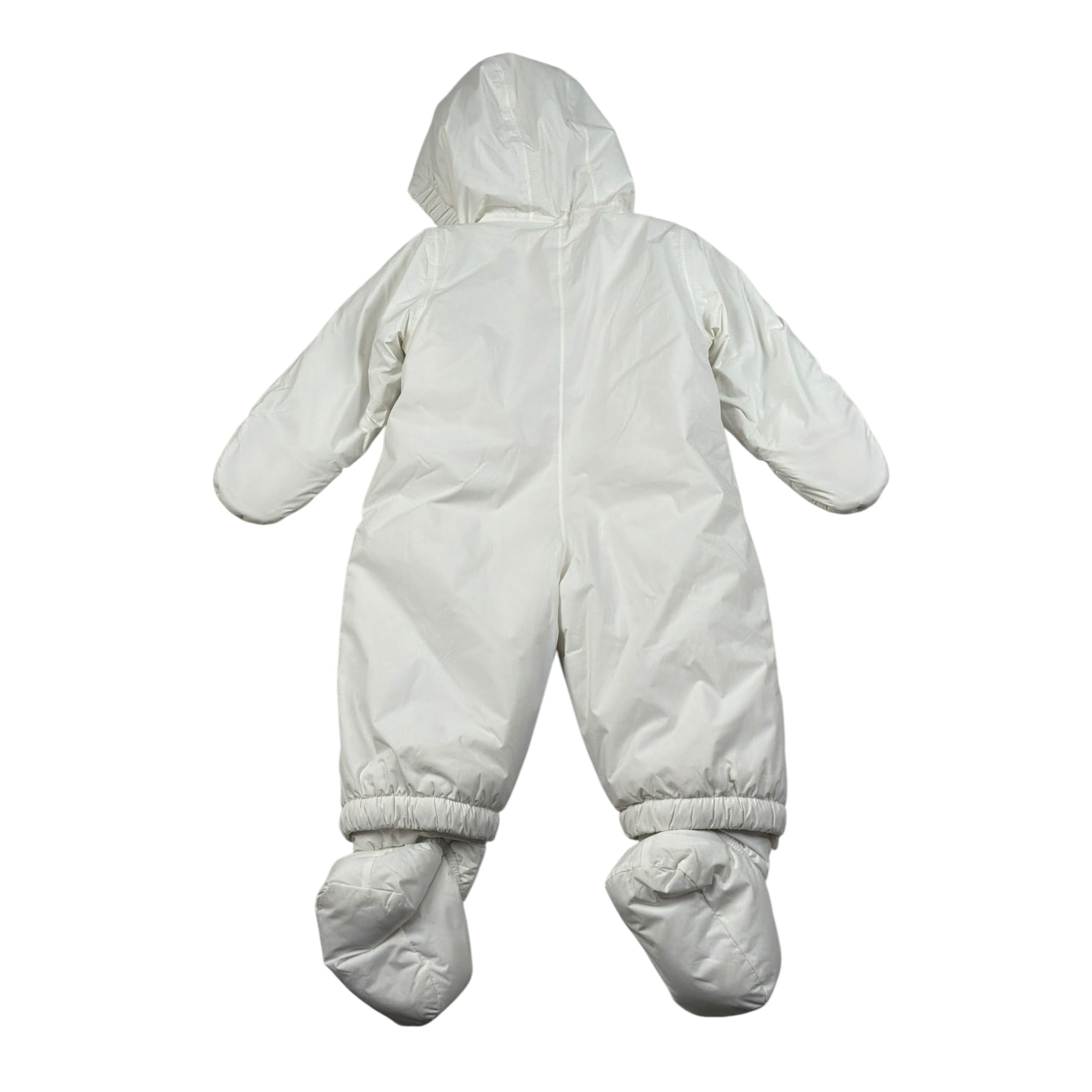 K-Way Eskimo tinta unita con Cappuccio Bianco per Neonato K8134PWX BIANCO K-WAY 