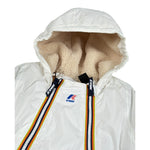 K-Way Eskimo tinta unita con Cappuccio Bianco per Neonato K8134PWX BIANCO K-WAY 